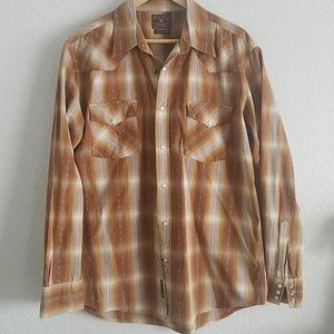 Lucky Brand Snap Western Casual Shirt